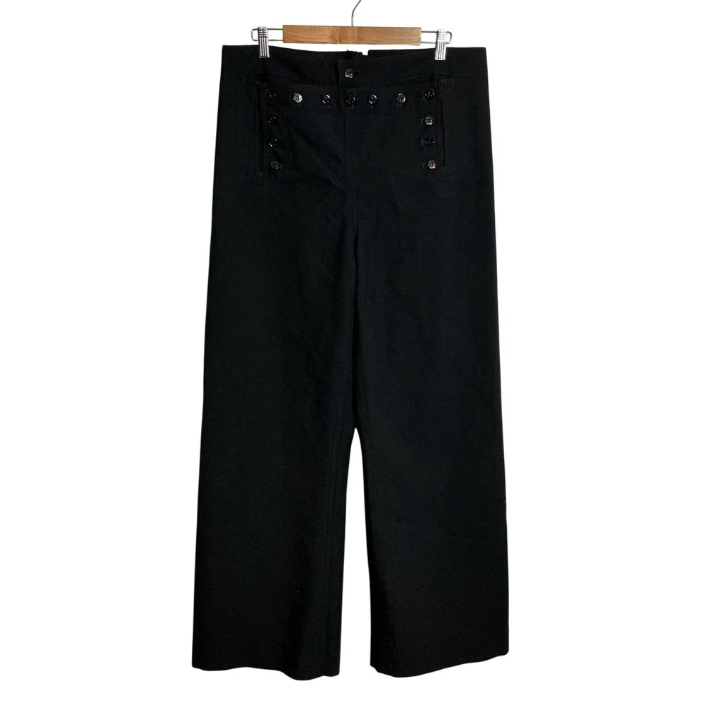 Vintage DSCP Quarterdeck Military Size 37 Navy Sailor Flap Front Lace Back Pants